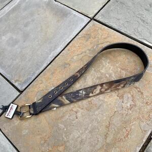 Deadstock NWT Y2K Woodland Camo Belt